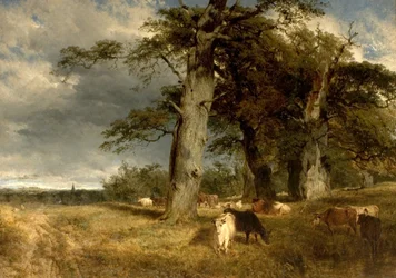 Landscape in the Dukeries, Nottinghamshire, 1850