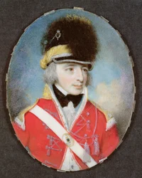 Miniature of an Unknown officer, c.1797