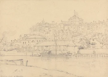 Windsor Castle from the Brocas