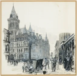 Corporation Road Making, Princess Street and Town Hall
