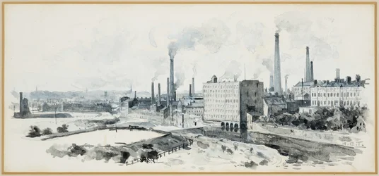 Lower Broughton from the Crescent, Salford