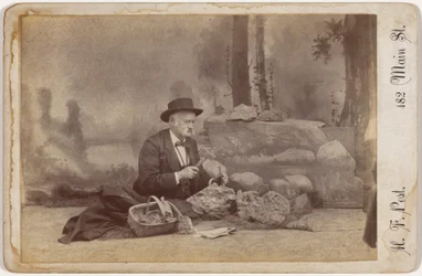 Dominic Parsons Hunting for Fossils, c. 1896