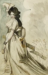 A Lady Walking