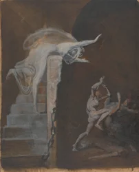 Ariadne Watching the Struggle of Theseus with the Minotaur