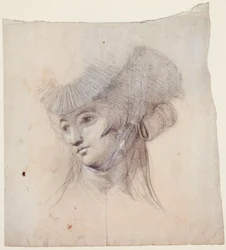 Portrait Study of a Woman, Probably Mrs Fuseli