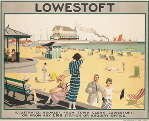 Poster advertising Lowestoft