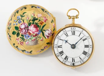 Pair Case Openface Verge Watch