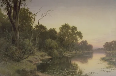 A Backwater of the River Murray