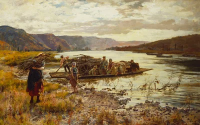 Crossing the Lake
