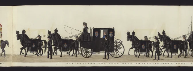 Part of the Panoramic View of the Entire Funeral Procession of Arthur, Duke of Wellington