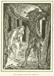 How Theseus Slew the Minotaur