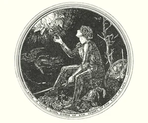 Illustration for The Pilgrim