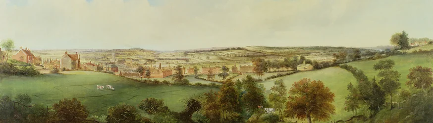Panoramic View of Stoke on Trent