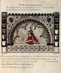 Arched monument in East Winch Church, Norfolk