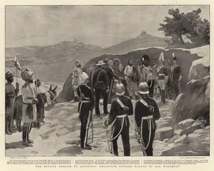 The British Mission to Abyssinia, Reception Outside Harrar by Ras Makonnen