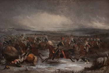 Charging French Cavalry At Waterloo