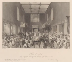 Her Majesty Opening the Session of Parliament