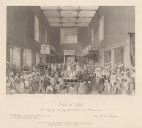 Her Majesty opening the Session of Parliament