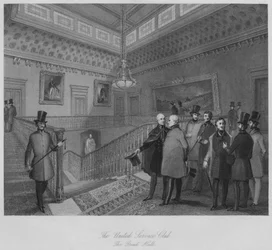 The United Service Club. The Great Hall