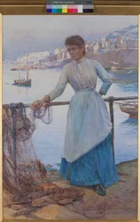 Girl in Blue