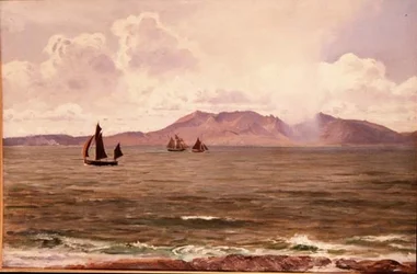 Fishing Boats off the Coast