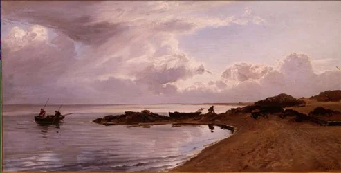 Gathering Mussels, North Coast of Wales