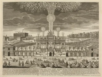 Fire Works after Aix la Chapelle