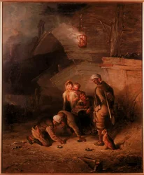 Pitmen Playing Quoits