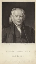 William Allen - First President of the Pharmaceutical Society of Great Britain (1770-1843)
