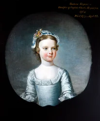 A Portrait of Barbara Repington as a Girl, Half Length