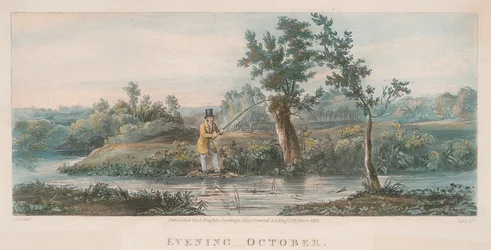 A Pair [Angling]: Evening - October