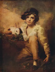 Boy and Rabbit