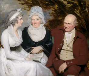 John Johnstone, Betty Johnstone, and Miss Wedderburn, c. 1790-1795