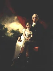 John Stirling of Kippendavie and his daughter, Jane