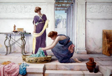 Household Duties, c.1895