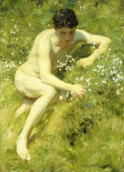 In the Meadow, 1906