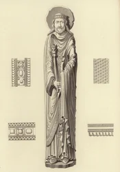 Clovis I, from the Church of Notre Dame De Corbeil
