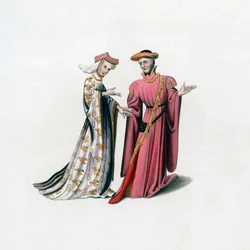 Court Dress, 14th Century