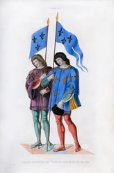 Heralds Announcing the Death of Charles VI to His Son