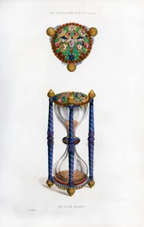Hourglass, mid-17th century, 1843