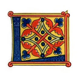 Initial Letter L, 1843