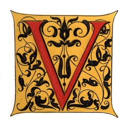 Initial Letter V