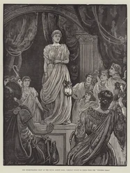 The Shakspearean Show at the Royal Albert Hall, Tableau Vivant of Scene from the Winter