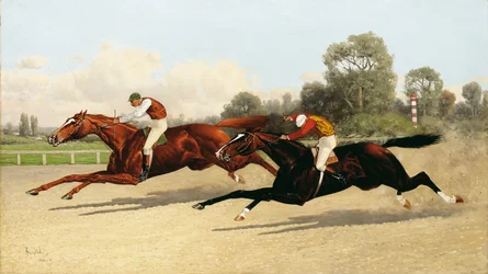 The Great $1,000 Match - Entering the Last Furlong