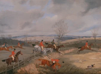 Hunting Scene: Drawing the Cover