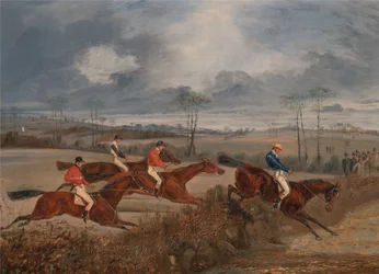 Scenes from a Steeplechase: Taking a Hedge