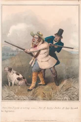 Set of Twelve with Title-Page: Sporting Satirist