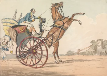 “Sporting Discoveries, or the Miseries of Driving”: ... Up and Down, or the Endeavor to Discover Which Way Your Horse is Inclined to Come Down, Backwards or Forwards