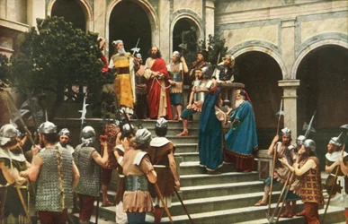 Jesus Before Ananias, 1922