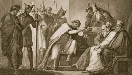 Edward II Resigning His Crown